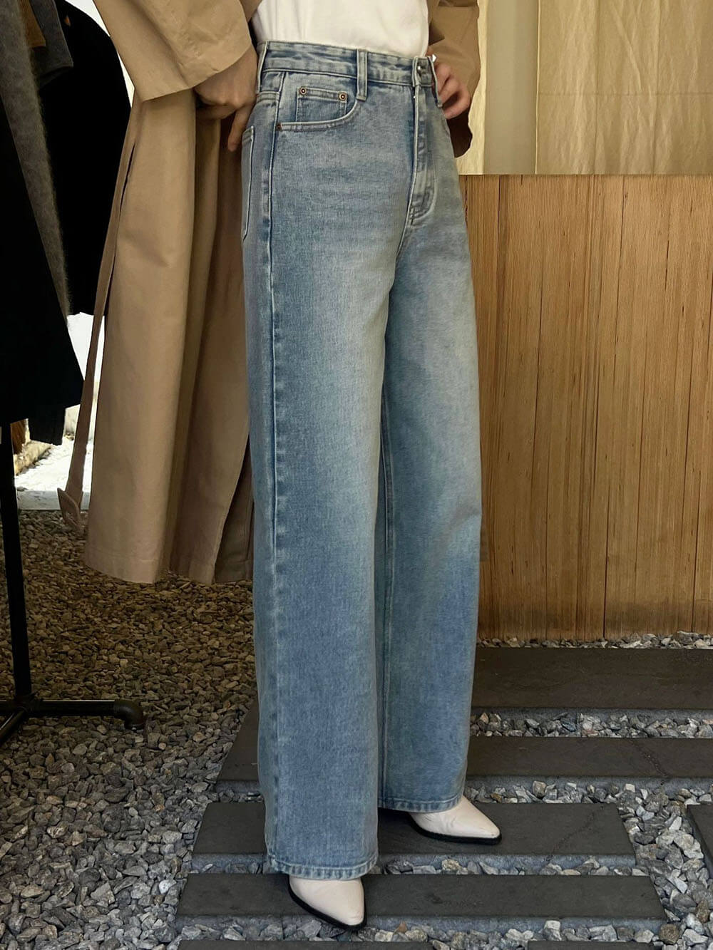 High Waist Wide Leg Jeans