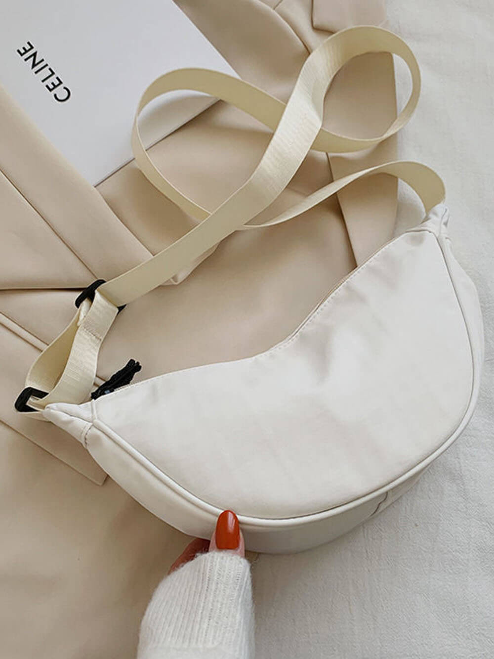 Trendy One-Shoulder Cross-Body Dumpling Bags