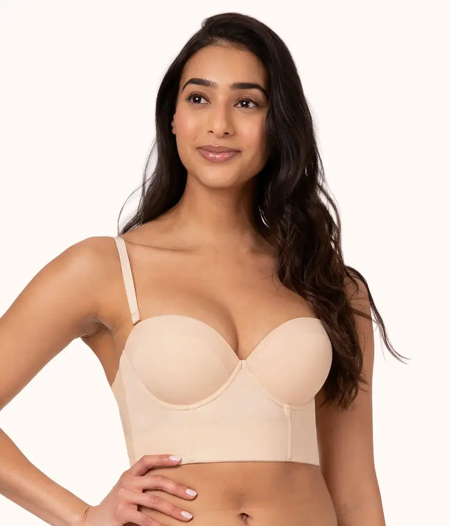 Peachy Charm Strapless Bra