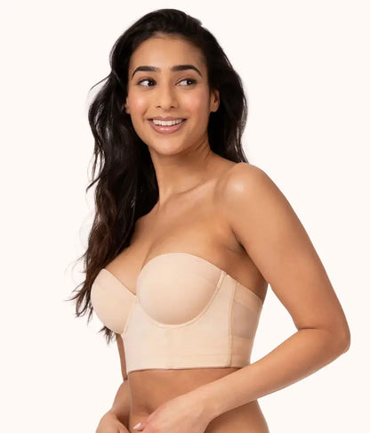 Peachy Charm Strapless Bra