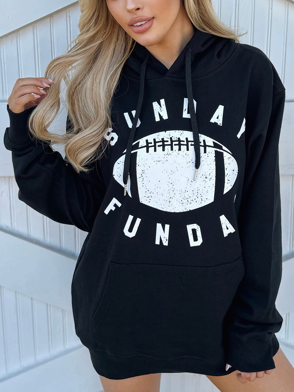 Oversized Sunday Funday Hoodie