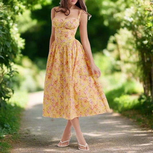 Golden Daisy Sundress