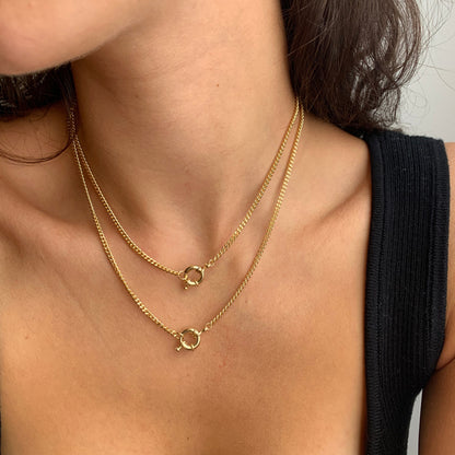 Locked In The Loop Necklace